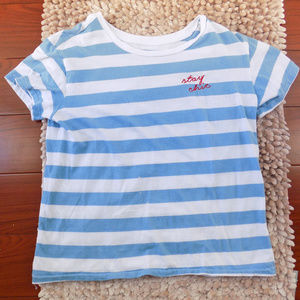 Stay Chic Striped Tee